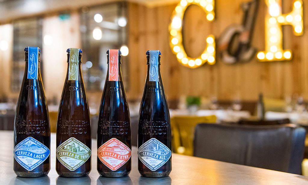 Las cervezas de Casimiro Mahou en Casa de Fieras Madrid